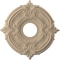 Ekena Millwork Attica PVC Medallion (Canopies up to 5"), 13"OD x 3 1/2"ID x 3/4"P, UltraCover Satin Smokey Beige CMP13ATGBE - alternate 1